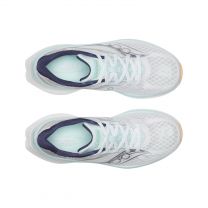 Saucony Women's Endorphin Speed 5 Sneaker, White/Spa, 5.5