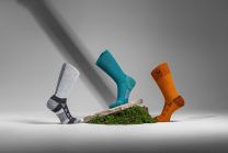 Merrell -men's and -women's Moab Speed Lightweight Hiking Crew Socks-1 Pair-Unisex Sustainable Coolmax EcoMade, White, Small-Medium