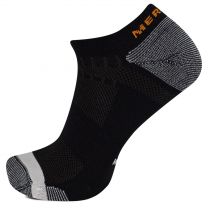 Merrell Unisex Trail Runner Lightweight No Show Socks Black (1 pair) - MEA33730N1B4001-BLACK