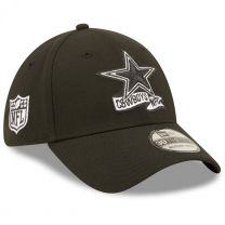 New Era Men's Black Dallas Cowboys BLK 2022 Sideline 39THIRTY Flex Hat
