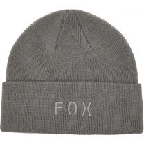 Fox Unisex Adult Winter Wordmark Beanie Pewter OS Cap, One Size