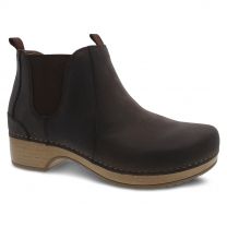 Dansko Women's Becka Boot Brown Oiled Pull Up Leather - 9433781600