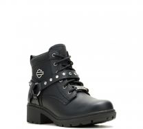 Harley-Davidson Women's Tegan Glam Boot Black - D84862 (D84856)