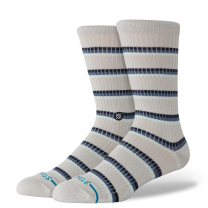 Stance Unisex Multistripe Ribbed Crew Grey - A556D25MUL-GRY