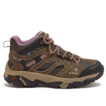 Hi-Tec Women's Apex Lite Mid WP Smoky Brown/Grape (Tan) - T8089TJT