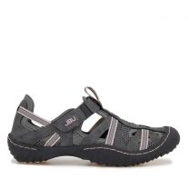 JBU Women's Regional Water Ready Oxford Sandal Charcoal/Petal - B3RGL50