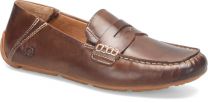 Born Men's Marcel Penny Slip-On Dark Brown (Pyramid) - BM0018623