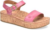 Born Women's Sari Sandal Pink Full Grain Leather - BR0035512