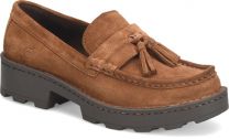 Born Women's Capri Rust (brown) Suede Loafer - BR0050180