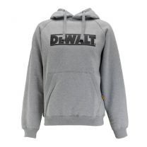 DEWALT Men's Carrier Cotton Poly Hoodie Heather Grey - DXWW50015-HEA
