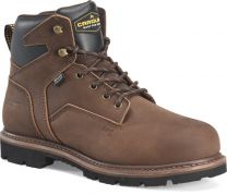 CAROLINA Men's 6" Gruntz Steel Toe Waterproof Work Boot Chocolate Brown - CA3598