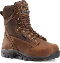 CAROLINA Men's 8" Forrest Composite Toe Insulated Waterproof Work Boot Dark Brown - CA4515