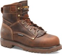 CAROLINA Men's 28 Series 6" Composite Toe Waterproof Work Boots Medium Brown - CA7528