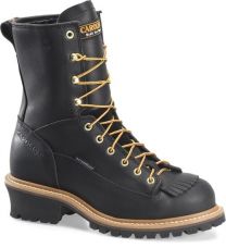 CAROLINA Men's 8" Spruce Soft Toe Waterproof Logger Work Boot Black - CA8825