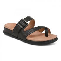 Vionic Women's Carmela Sandals Black Leather - J0829L1001