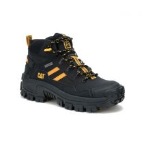 CATERPILLAR WORK Men's Invader Mid Vent Composite Toe Waterproof Work Boot Black - P91756