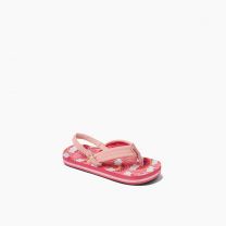 REEF Unisex Kids' Little Ahi Flip Flops Rainbows and Clouds - CI6744