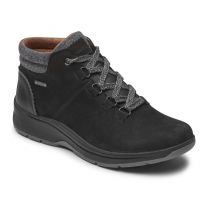 Cobb Hill Women's Piper Hiker Waterproof Boot Black Nubuck - CI9344