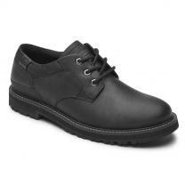 Dunham Men's Byrne Plain Toe Waterproof Oxford Black - CJ0849