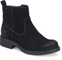 Comfortiva Women's Claire Ankle Boot Black Suede - CT0062121