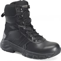 Corcoran Men's 8" Bolster Side-Zip Soft Toe EH Pathogen Resisting Waterproof Duty Boot Black - CV5611