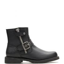 Harley-Davidson Women's Addie Zip Riding Boot Black - D84814