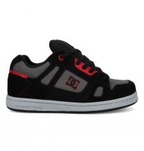 DC Shoes Unisex Kids Stag Skate Shoe Black/Grey/Red - DC02186008