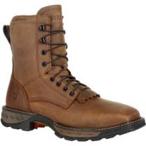 DURANGO WORK Men's 8" Maverick XP™ Steel Toe Waterproof Square Toe Lacer Work Boot Russet - DDB0267
