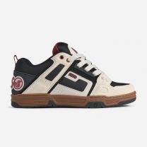 DVS COMANCHE SILVER - SILVER GREY/BLK/RUBY WINE