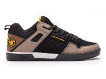 DVS Men's Comanche 2.0+ Skate Shoe Black/Tan/Yellow - DV00323012 (DVF0000323-012)