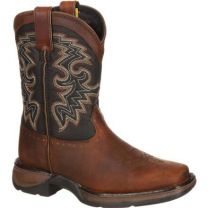 Durango Unisex Toddlers' 8" Lil' Durango Western Boot Tan/Black - DWBT048