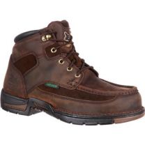 GEORGIA BOOT Men's 6" Athens Soft Toe Waterproof Work Boot Brown - G7403