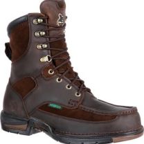 GEORGIA BOOT Men's 8" Athens Soft Toe Waterproof Work Boot Brown - G9453