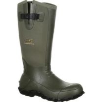 GEORGIA BOOT Men's 16" Soft Toe Waterproof Rubber Work Boot Green - GB00230