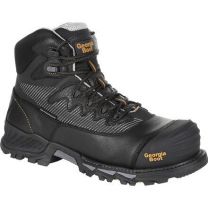 GEORGIA BOOT Men's 6" Rumbler Composite Toe Waterproof Hiker Work Boot Black - GB00311