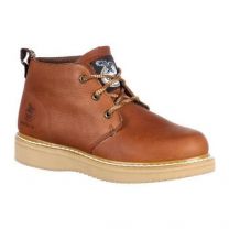 GEORGIA BOOT Men's 5" Soft Toe Chukka Work Boot Barracuda Gold - GB1222