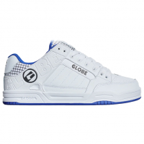 Globe Men's Tilt Skate Shoe White/Cobalt - GBTILT-11105