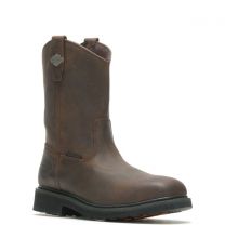 HARLEY-DAVIDSON WORK Men's Altman Composite Toe Waterproof Work Boot Brown - D93564