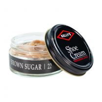Kelly's Shoe Cream Polish (1.5 oz jar) Brown Sugar - KSC-22
