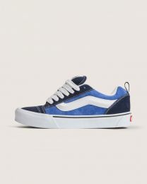 VANS Unisex Knu Skool Shoes Navy/True White - VN009QCNWD