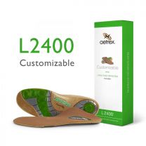 Aetrex Men's Customizable Orthotic Insoles for Personalized Comfort (Lynco) - L2400M