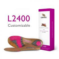 Aetrex Women's Customizable Orthotic Insoles for Personalized Comfort (Lynco) - L2400W