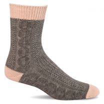Sockwell Women's Chunky Cable Essential Comfort Socks Grey - LD221W-800