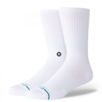 Stance Men's Icon Crew Socks White/Black - M311D14ICO-WHB