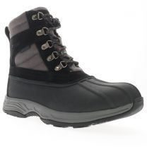 Propet Men's Cortland Waterproof Insulated Boot Black/Grey - MBA006CBGR