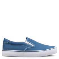 Lugz Men’s Clipper Slip-On Sneaker Blue/White - MCLIPRC-4010