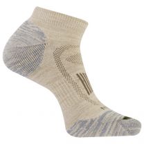 Merrell Unisex Zoned Hiking Low Cut Merino Wool Socks Light Tan (1 pair) - MEA33527L1B4001-LTTAN
