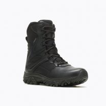 MERRELL WORK Men's 8" Moab 3 Response Tactical Zip Waterproof Boot Black - J003913