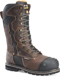 Matterhorn Men’s 12” I-Beam Carbon Composite Toe Waterproof D30 Internal Metatarsal Guard Work Boot Brown - MT2549