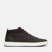 Timberland Men's Davis Square Chukka Boots Black - TB1A1OI5001